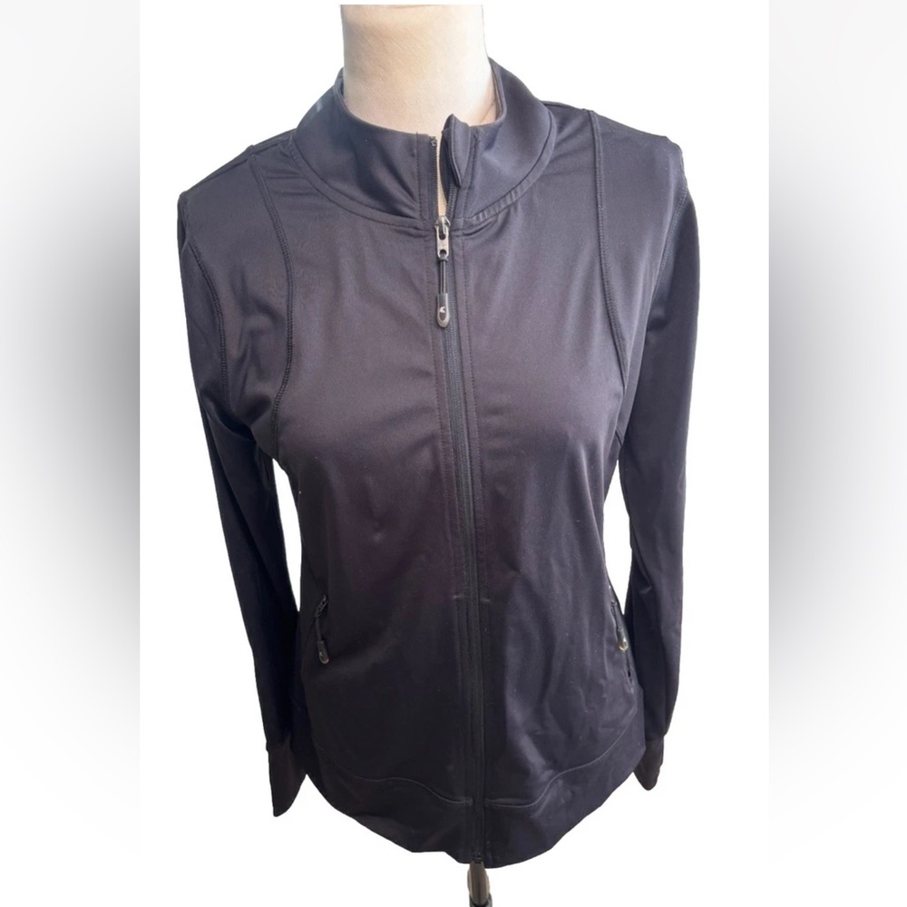 Kyodan Black Zip-Up Performance Jacket